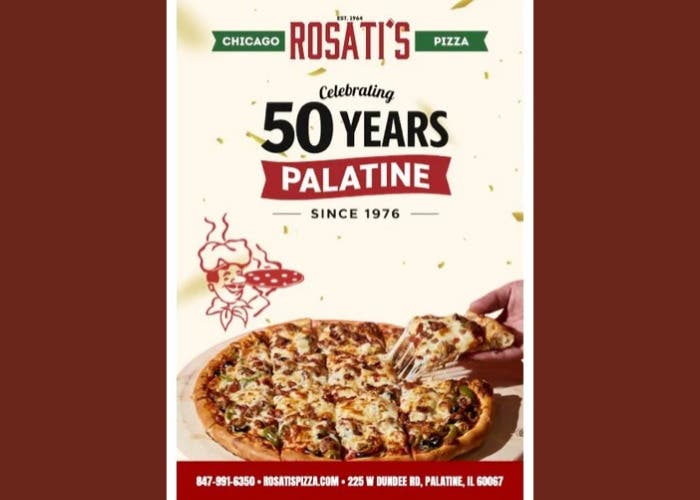 Rosati’s Pizza - Palatine 50th Anniversary Celebration