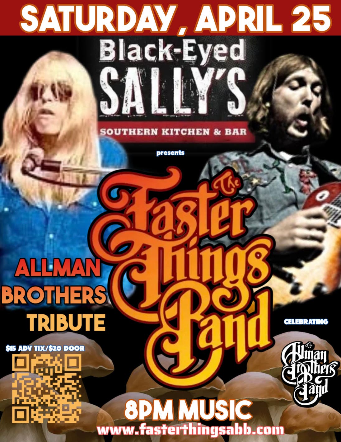 Allman Brothers Celebration with Faster Things Band
