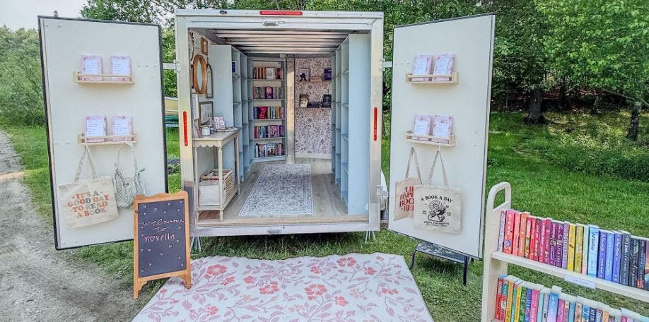 Novella Books at The Allagash Bungalow