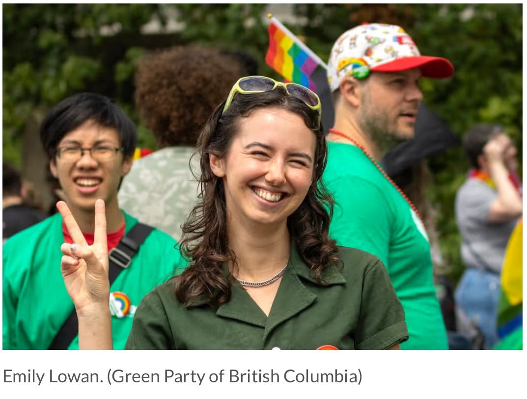 BC Greens, Emily Logan Plan gears $ 5 Million Donations- Vikram Bajwa