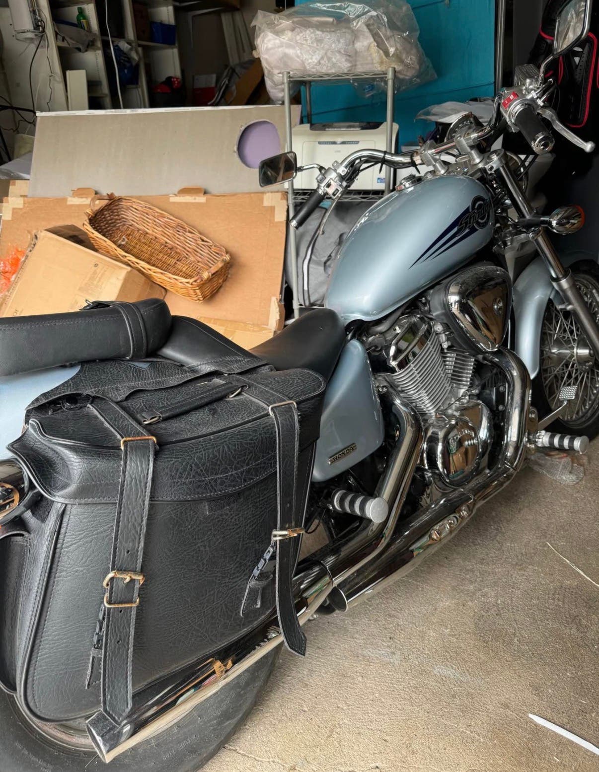 2007 Honda VT 600 motorcycle 