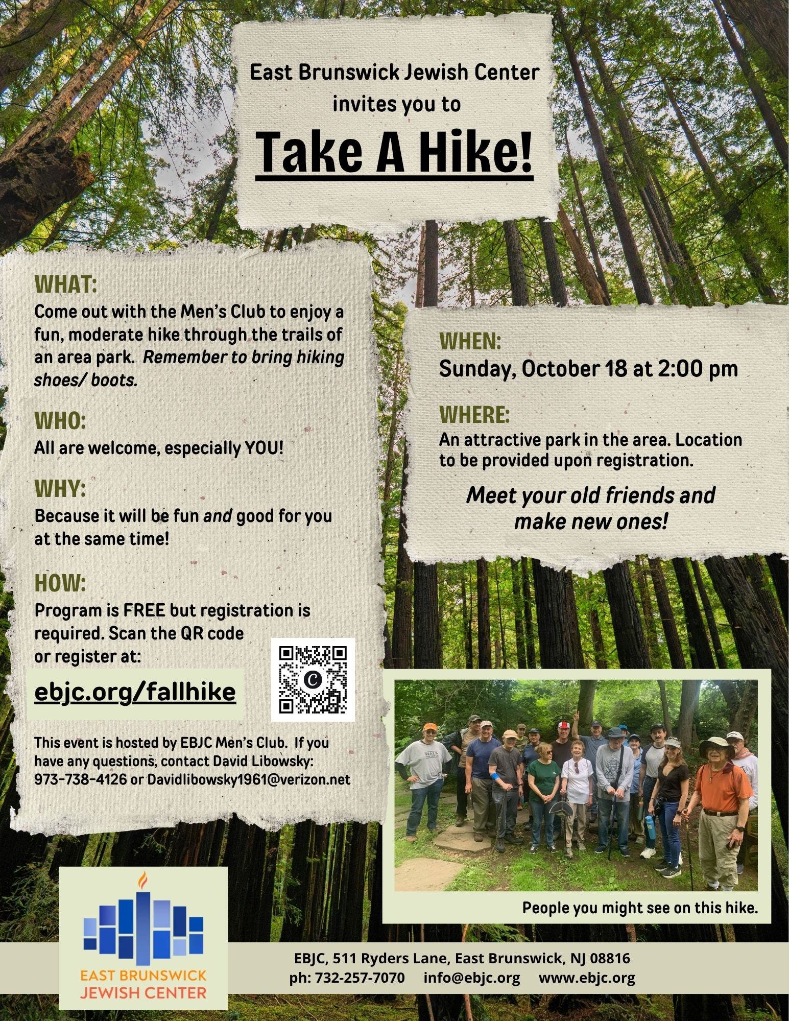 EBJC Men's Club Fall Hike