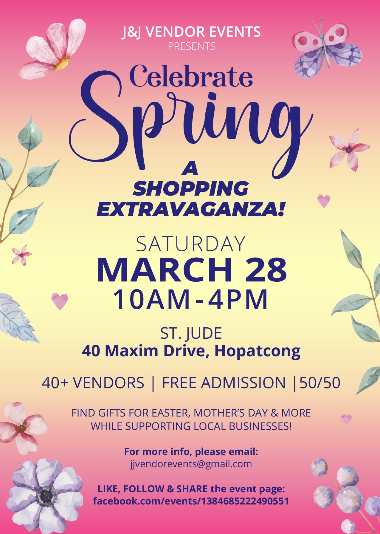 Celebrate Spring, a Shopping Extravaganza!
