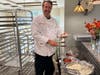 Chef Bobby provided a fantastic spread for the "Create Your Own Margherita Pizza" station!