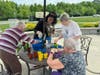 Juniper's gardening club added to the beauty by planting sunflower seeds and tending to the garden! 