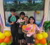 All smiles at the Luau! 