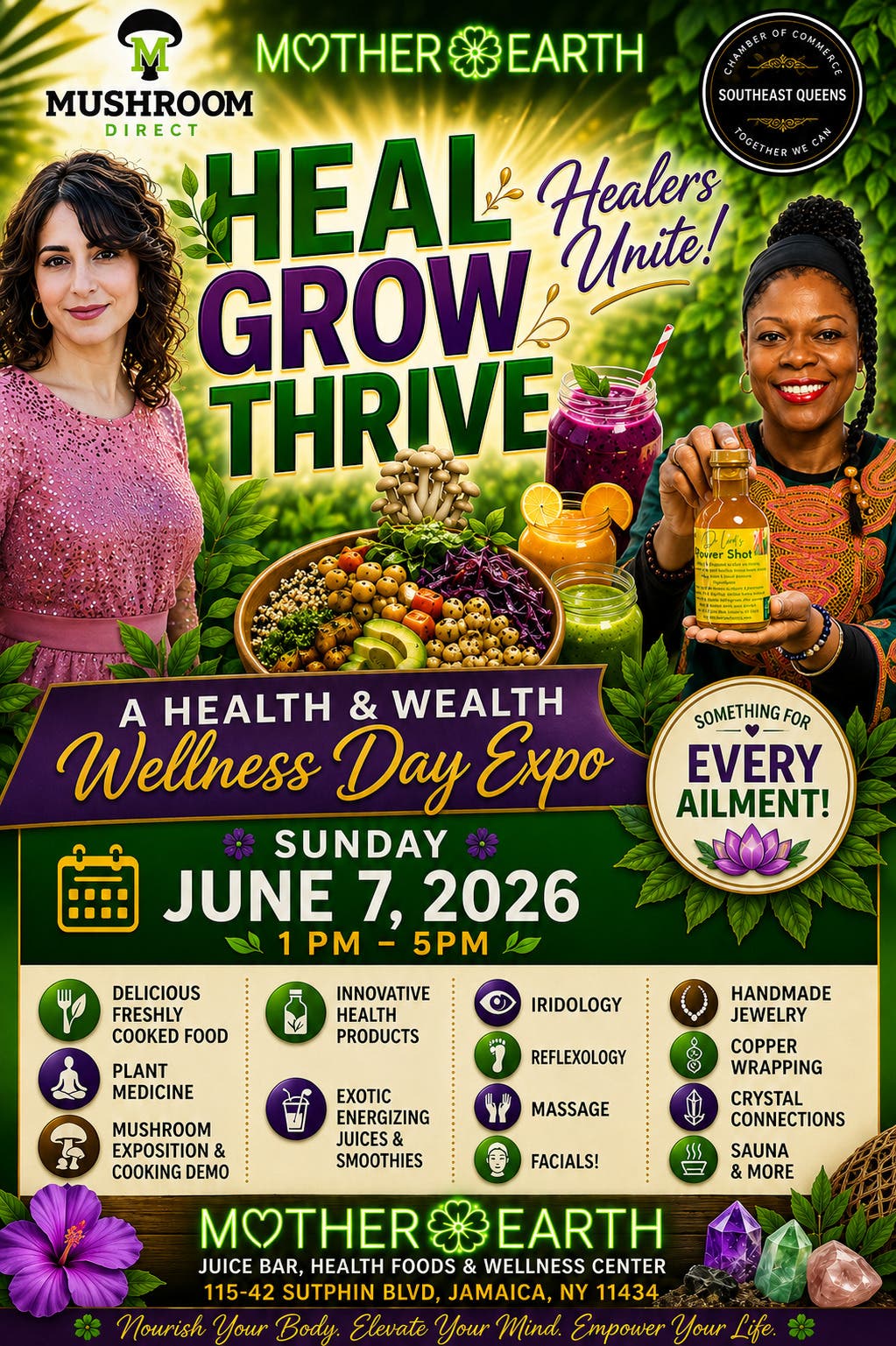Heal Grow Thrive: A Health & Wealth Wellness Day Expo