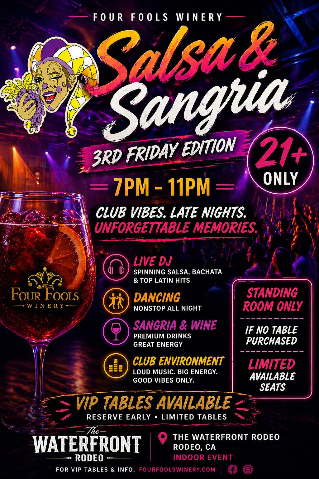 Salsa & Sangria: 3rd Friday Edition