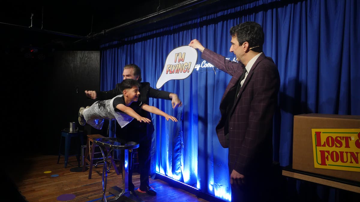 Mother's Day Magic Show in Times Square NYC