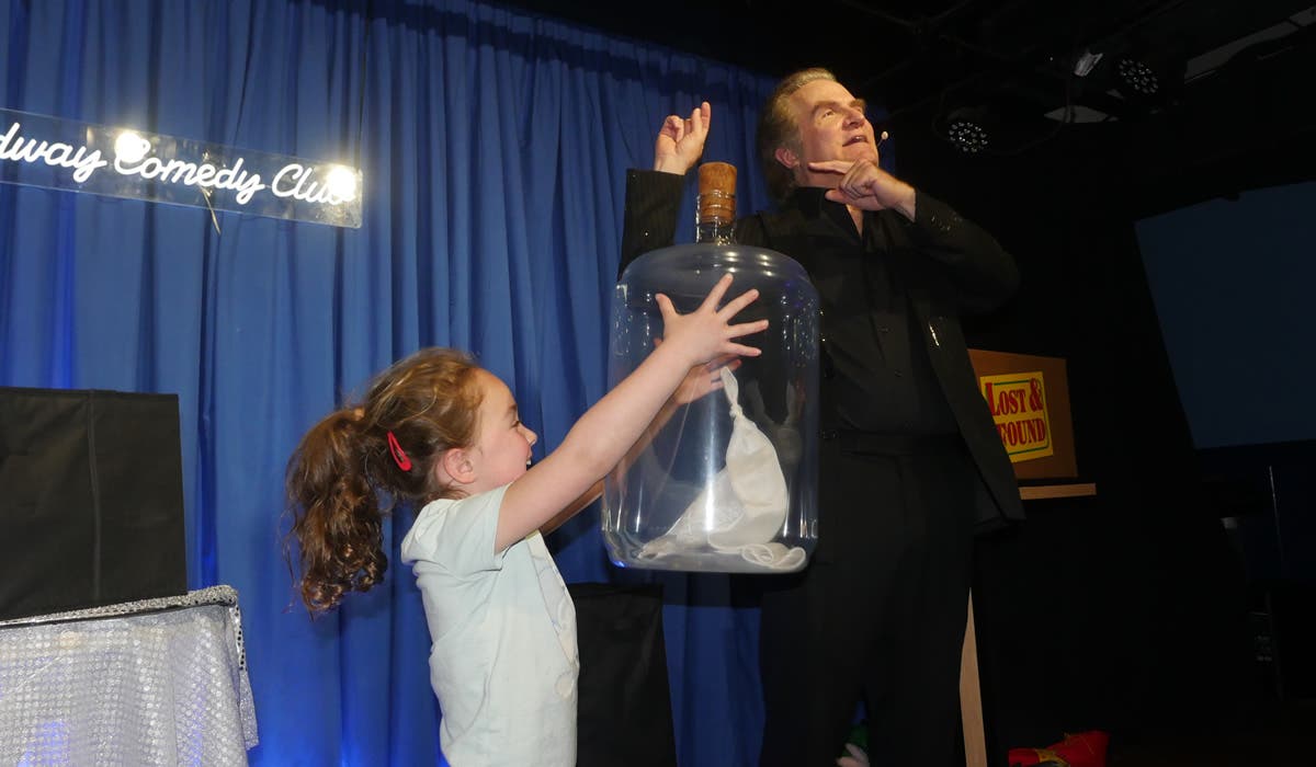 Magic Show for Grandkids and Grandparents in NYC