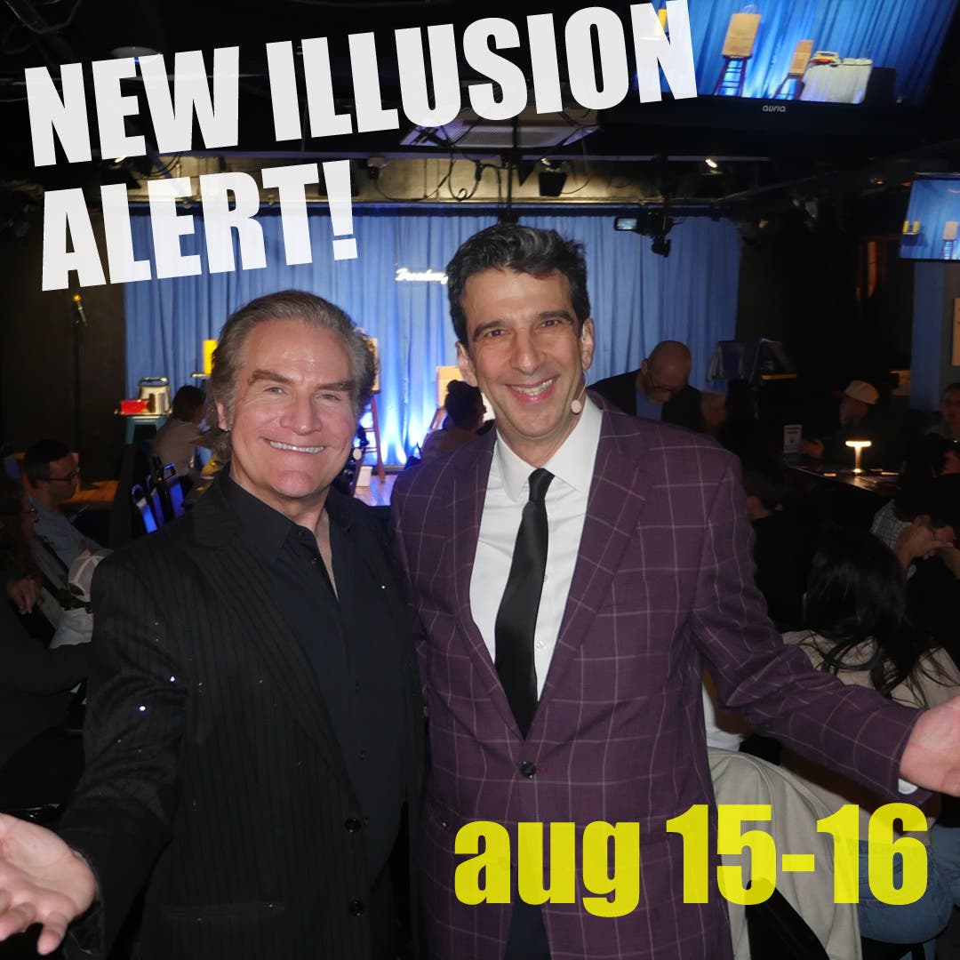 Broadway Magic Hour Family Magic Show - New Illusion This Weekend!