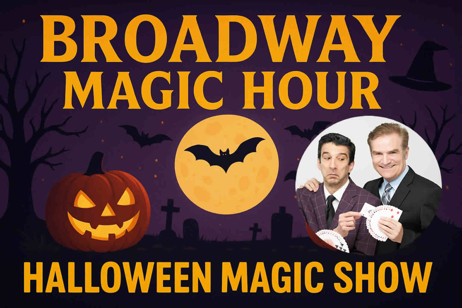 Halloween Magic Show for Kids & Families in NYC: Broadway Magic Hour
