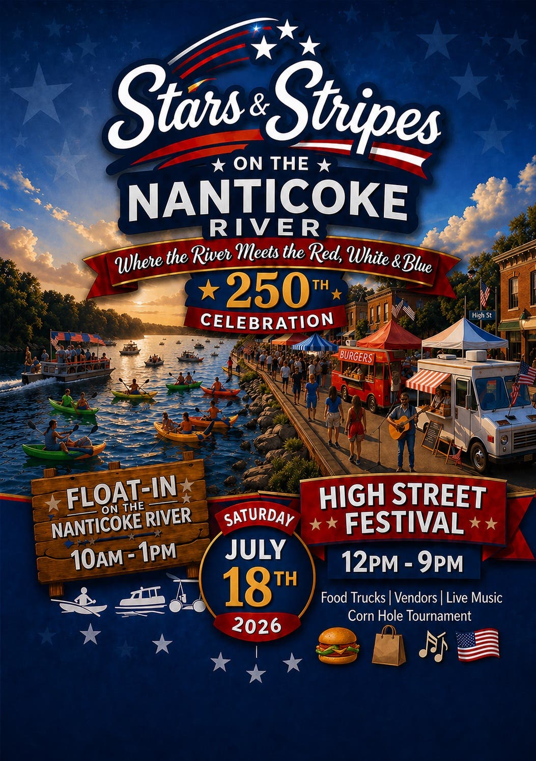 Stars & Stripes On The Nanticoke River 250th Celebration