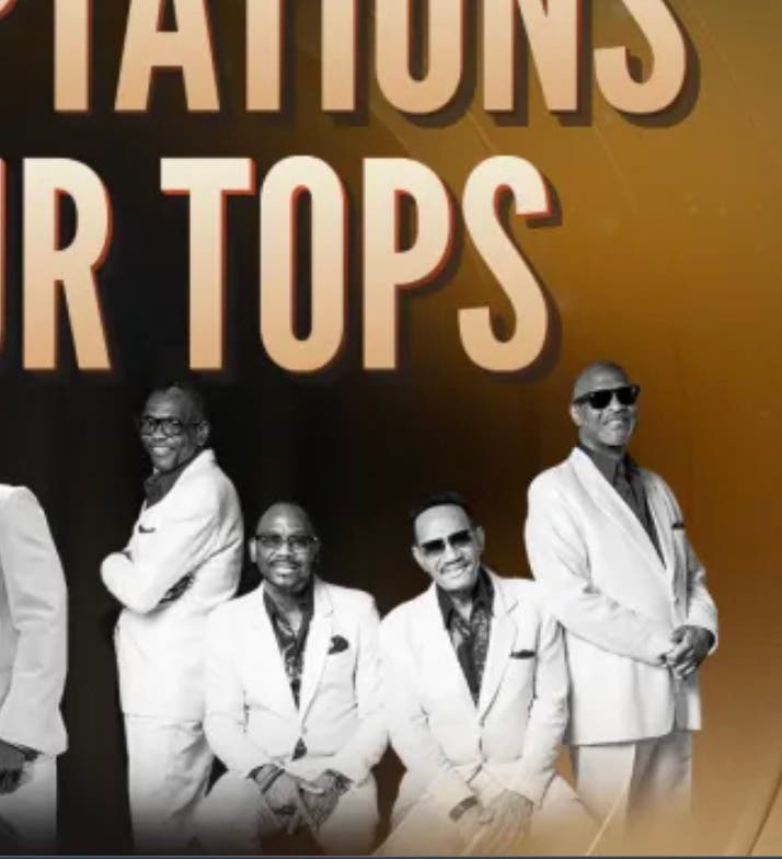 The Temptations and The Four Tops at Benedum Center Pittsburgh