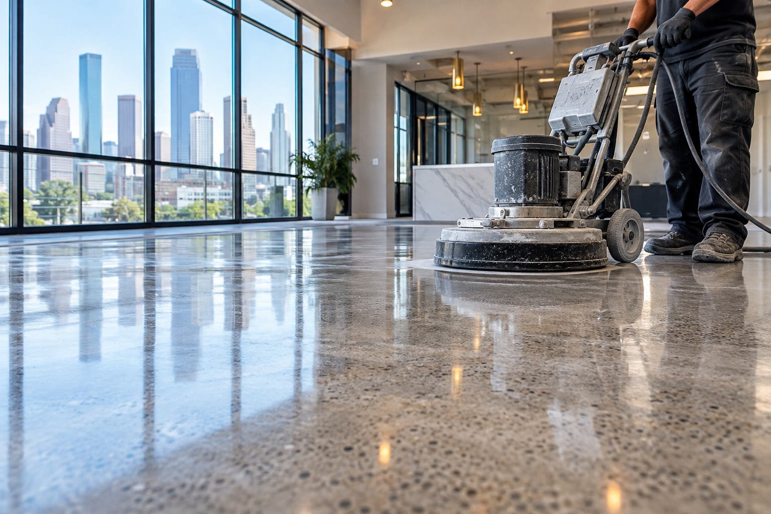 Exploring Modern Concrete Polishing Techniques Used in Houston Properties