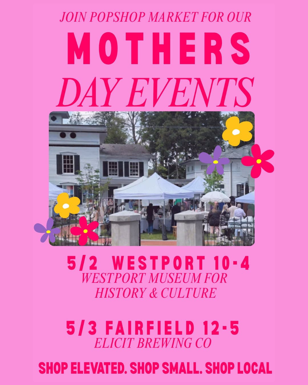 Pop Shop Market Pre-Mother’s Day Shopping Event - Fairfield