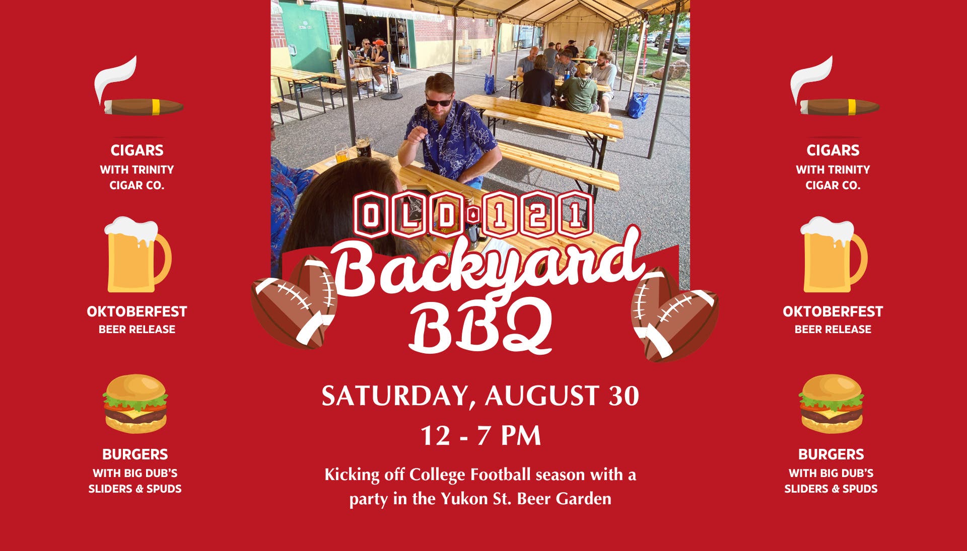 Backyard BBQ: College Football, Cigars, Beer, & Burgers