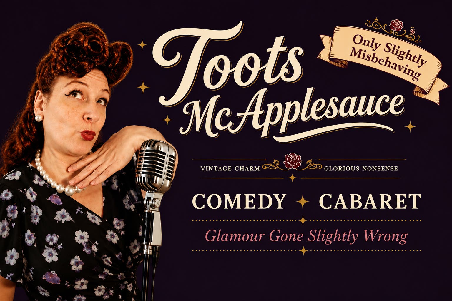 An Evening with Toots McApplesauce: Only Slightly Misbehaving