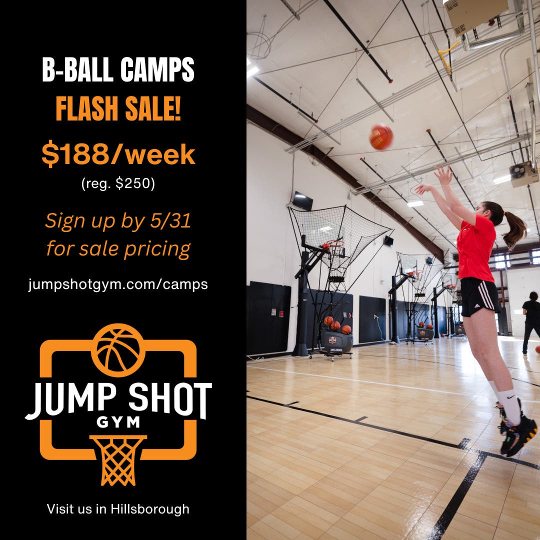 May 31 Flash Sale on Basketball Summer Camps at Jump Shot Gym (ends 5
