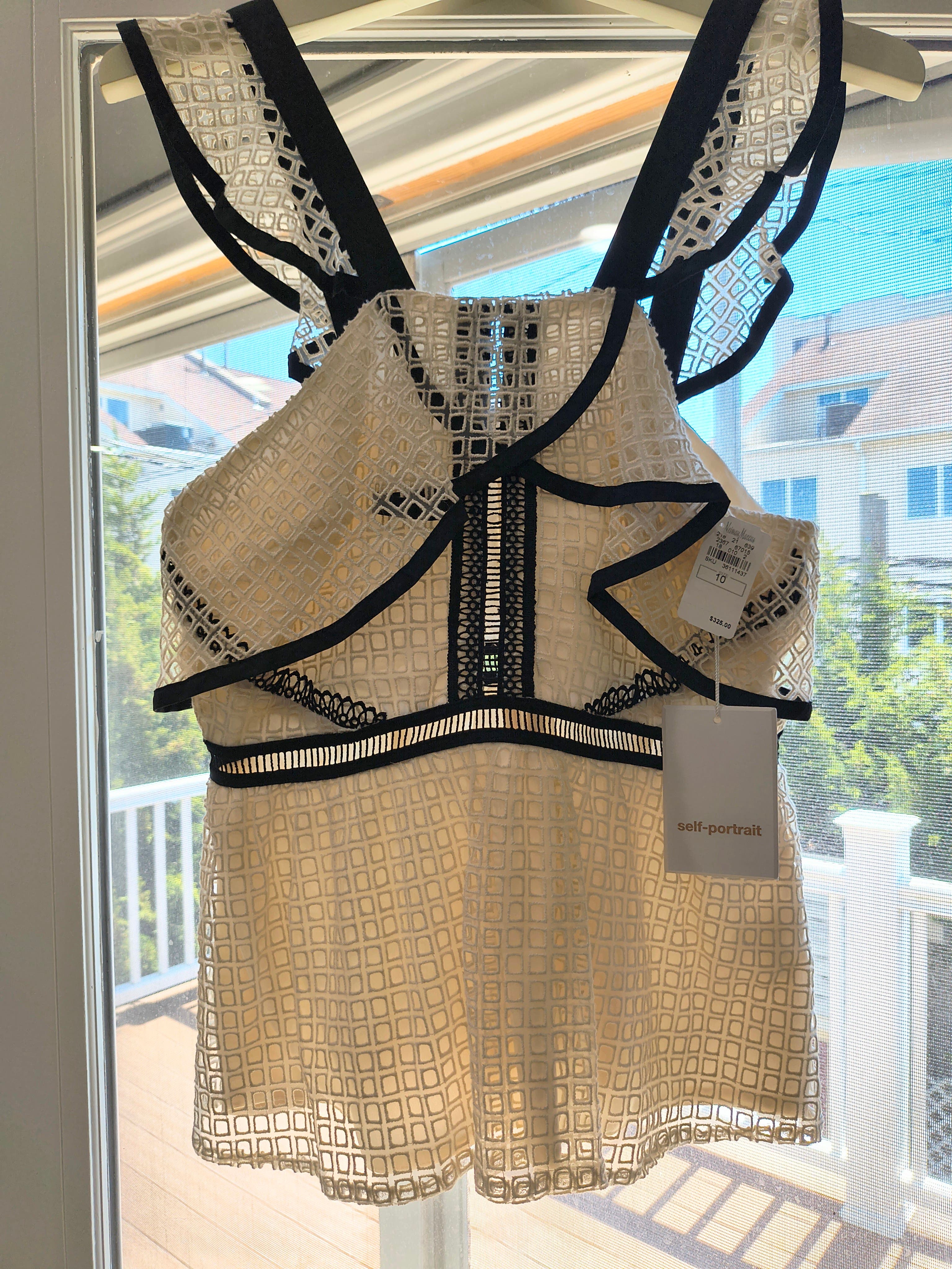 BNWT Self Portrait Top, absolutely gorgeous size Med