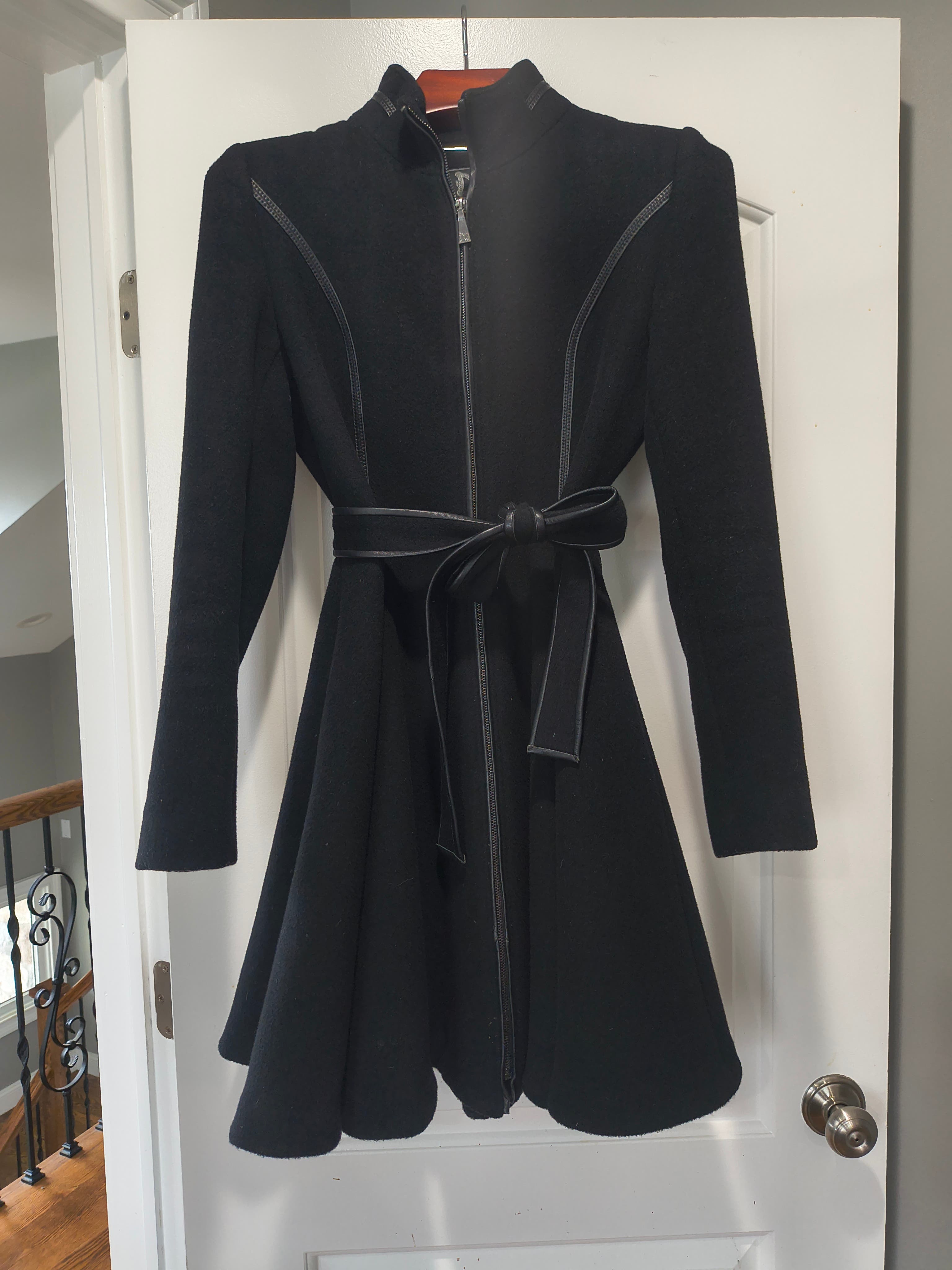 Luxury Dawn Levy Fit & Flare winter coat