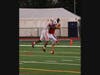 Senior wide receiver Austin Barber scored two touchdowns, including this 45-yard pass from senior Tristan Sabb, to help power DeMatha to a 35-14 victory over Spalding on Friday Aug. 28. 