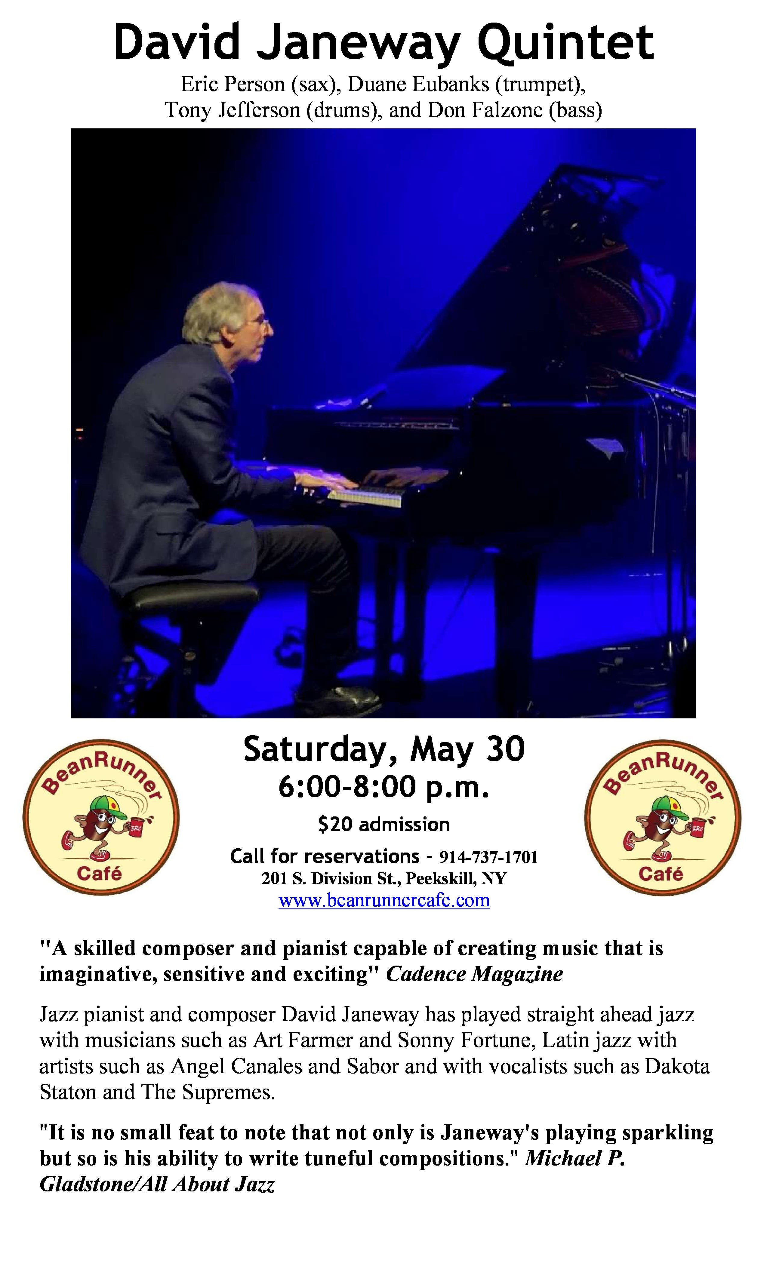 David Janeway Quintet feat. Eric Person, Duane Eubanks