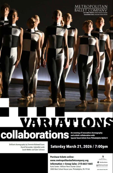 Metropolitan Ballet Company Presents Variations/Collaborations