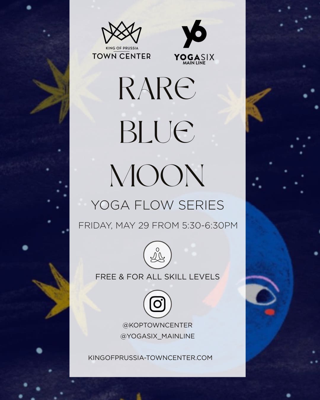 YogaSix x KOPTC Yoga Flow Series: Rare Blue Moon
