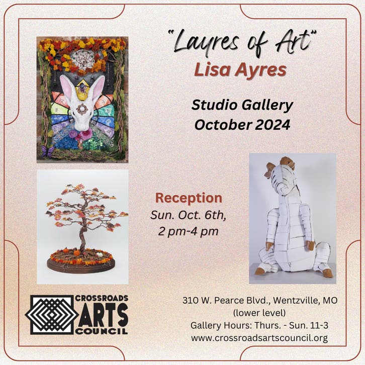 Oct 6 Layres of Art Studio Gallery Show Wentzville, MO Patch