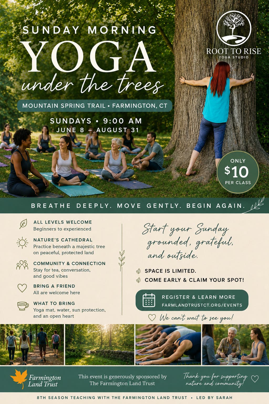 Sunday Morning Yoga Under The Trees