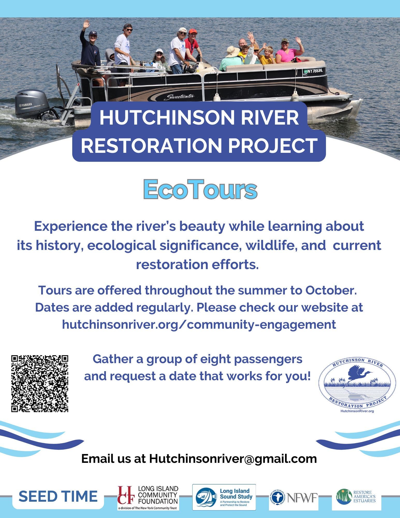 Sunday Morning Boat EcoTour up the River