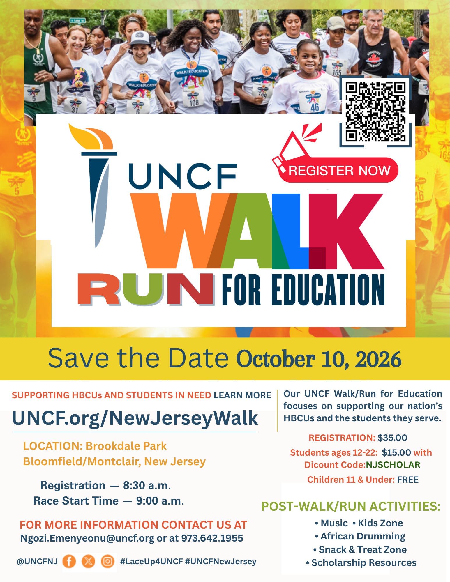 UNCF New Jersey Walk for Education 