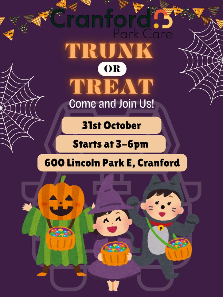 Oct 31 | Trunk or Treat | Cranford, NJ Patch