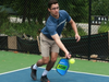 This year’s annual gathering featured the addition of pickleball.