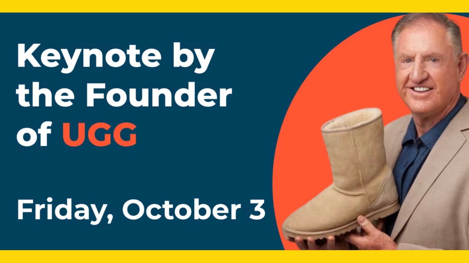 Reno Startup Week's Friday keynote "The Power of Perseverance," featuring the founder of UGG at RPM