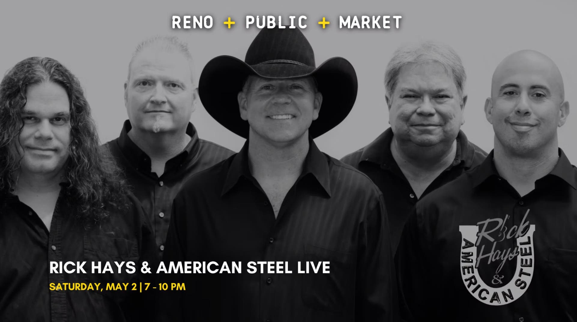 Rick Hays & American Steel LIVE at Reno Public Market