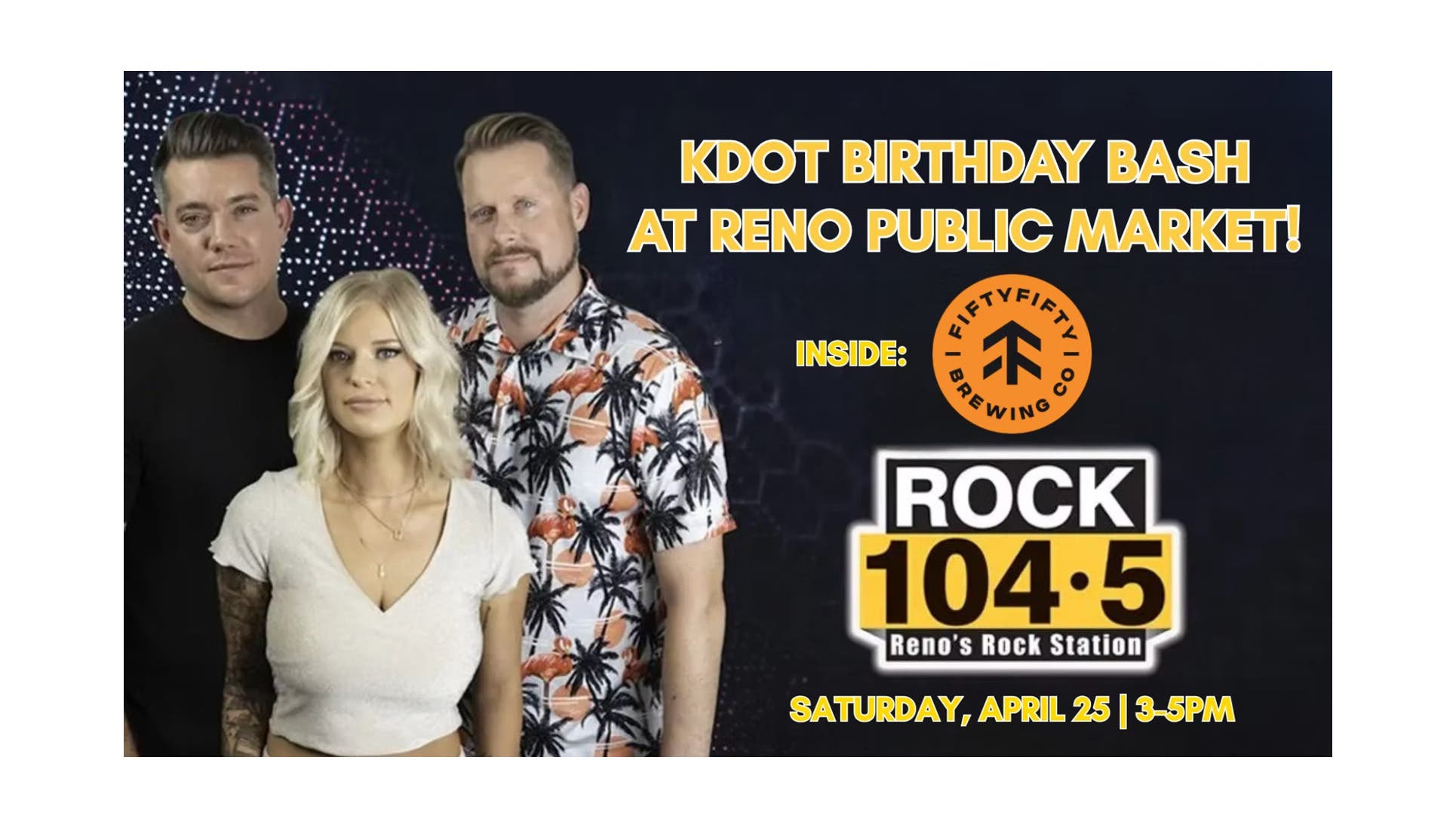 KDOT Birthday Bash at Reno Public Market | Win VIP Aftershock Tickets