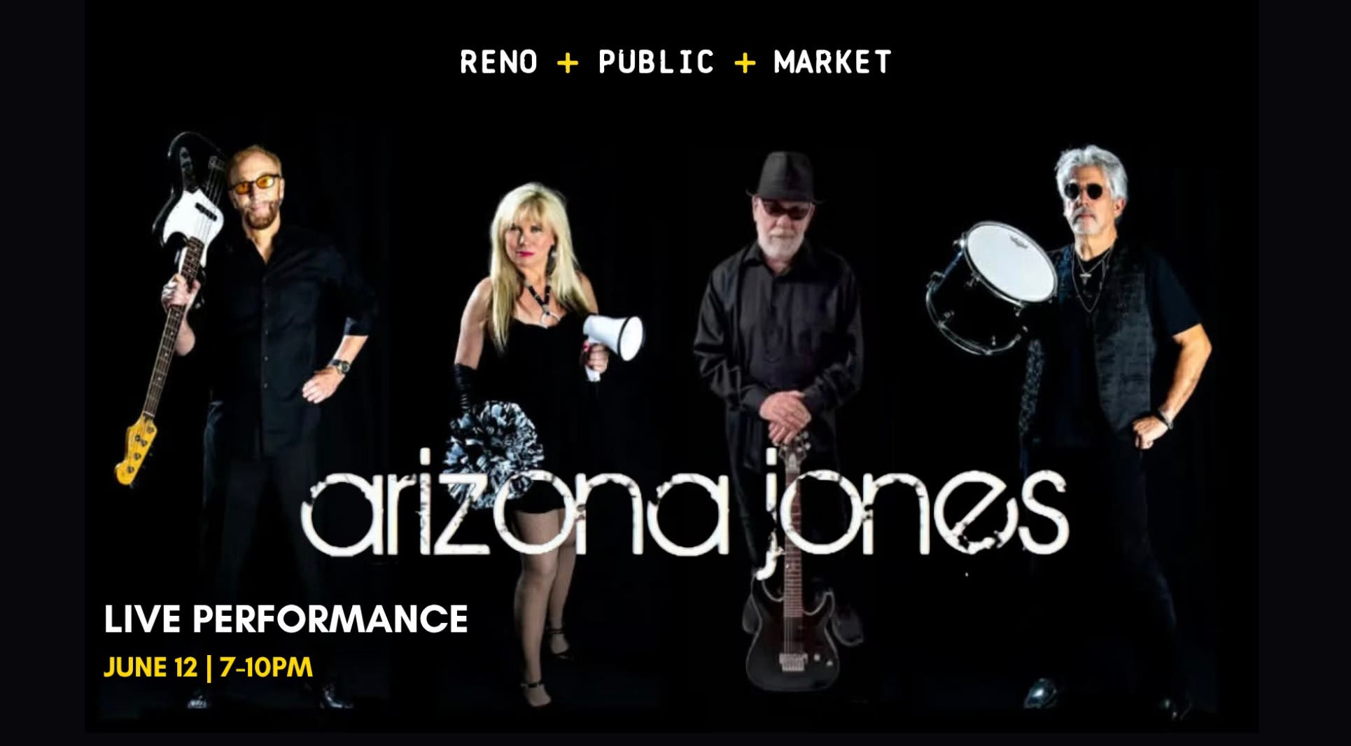 Arizona Jones LIVE at Reno Public Market