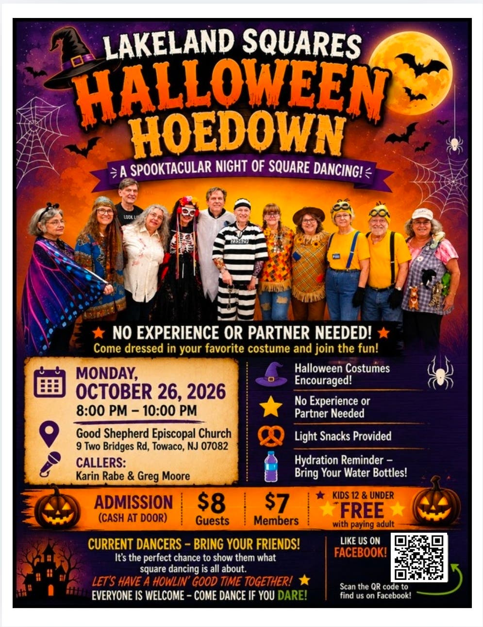 Lakeland Squares Halloween Hoedown