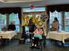 Balloons were decorated throughout the community, adding to the festive cheer! 