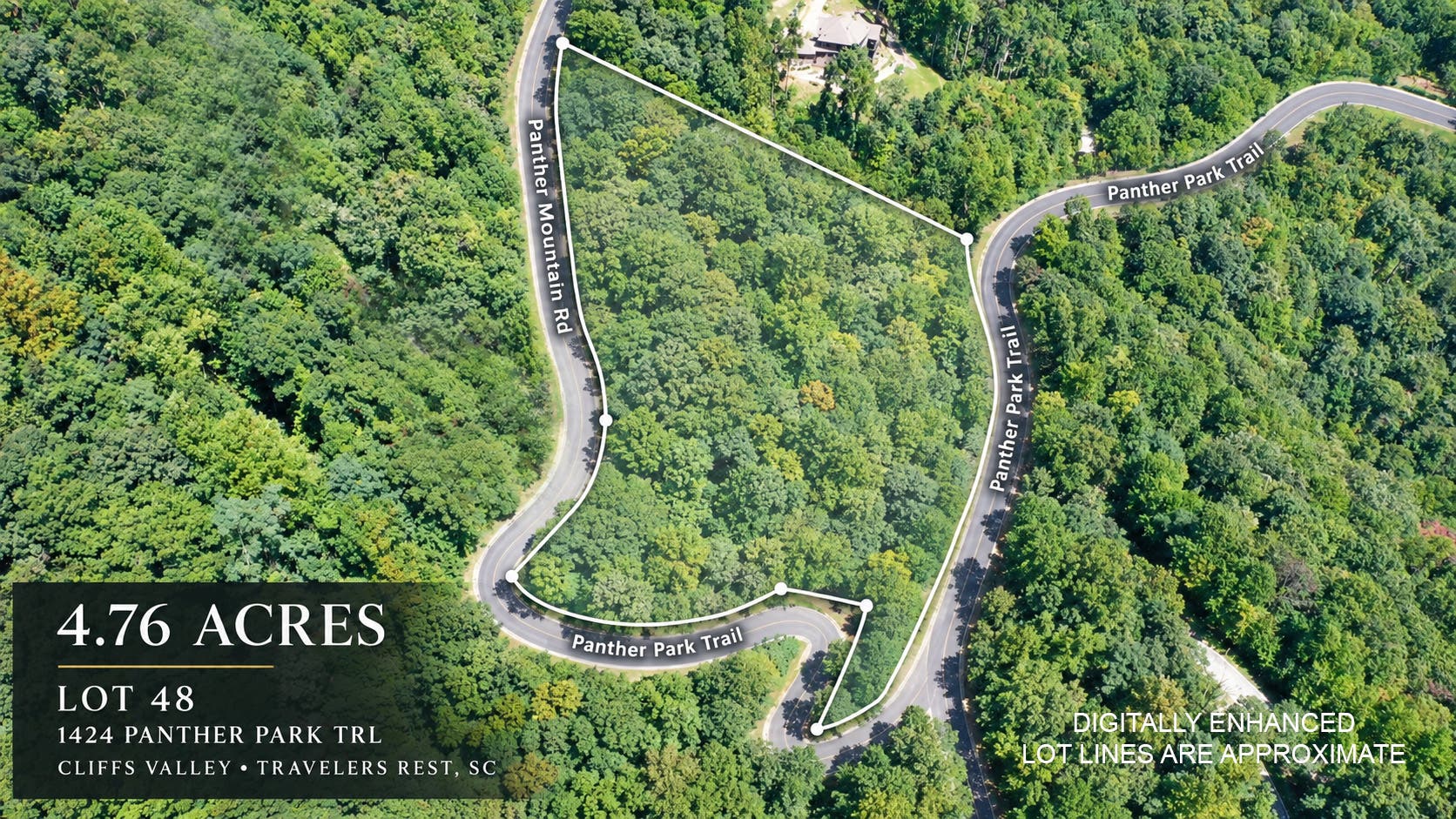 4.76 Acres in Cliffs Valley: A Mountain Homesite in Travelers Rest SC | 1424 Panther Park Trail 2969
