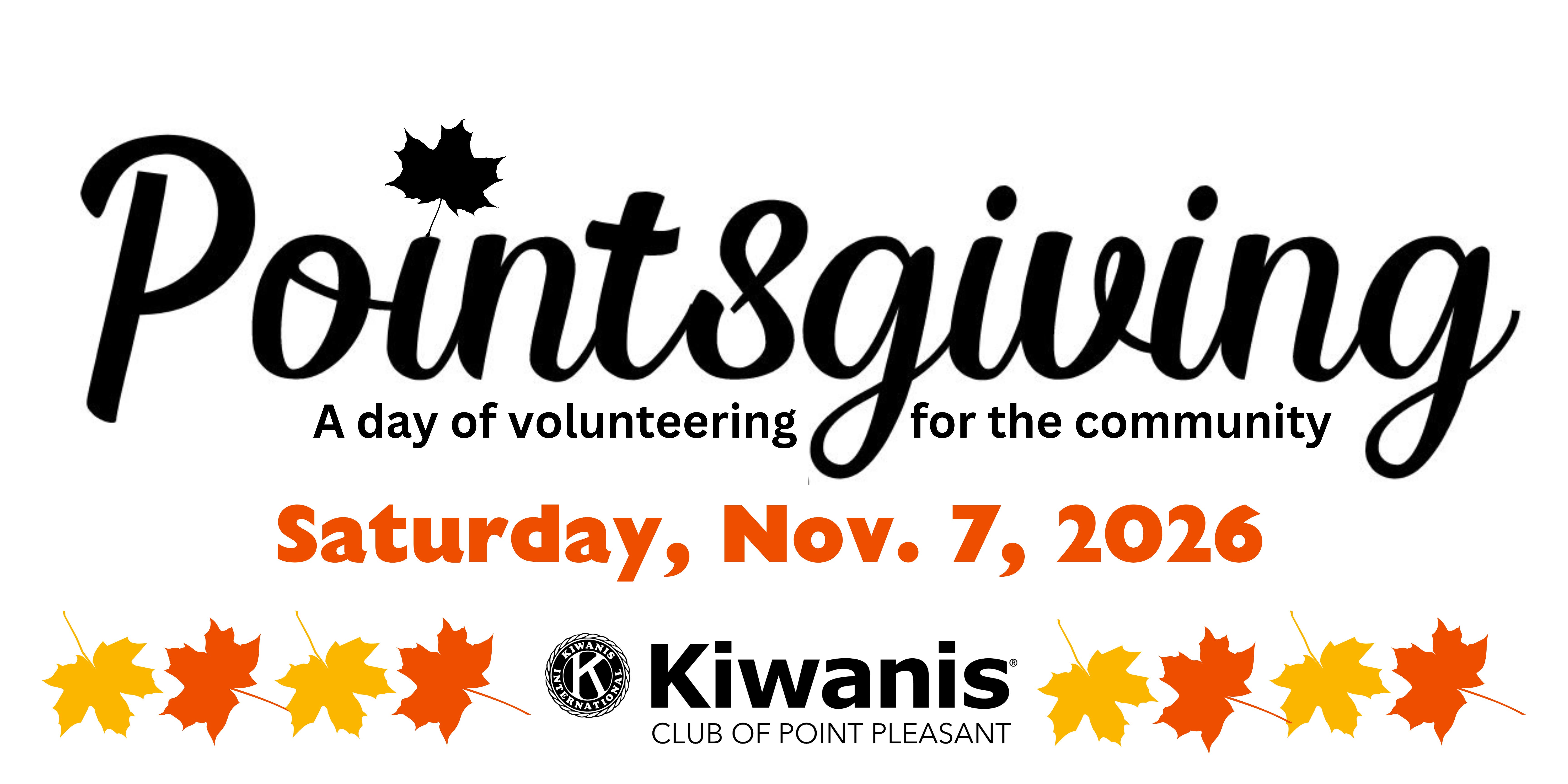 Kiwanis Pointsgiving 2026