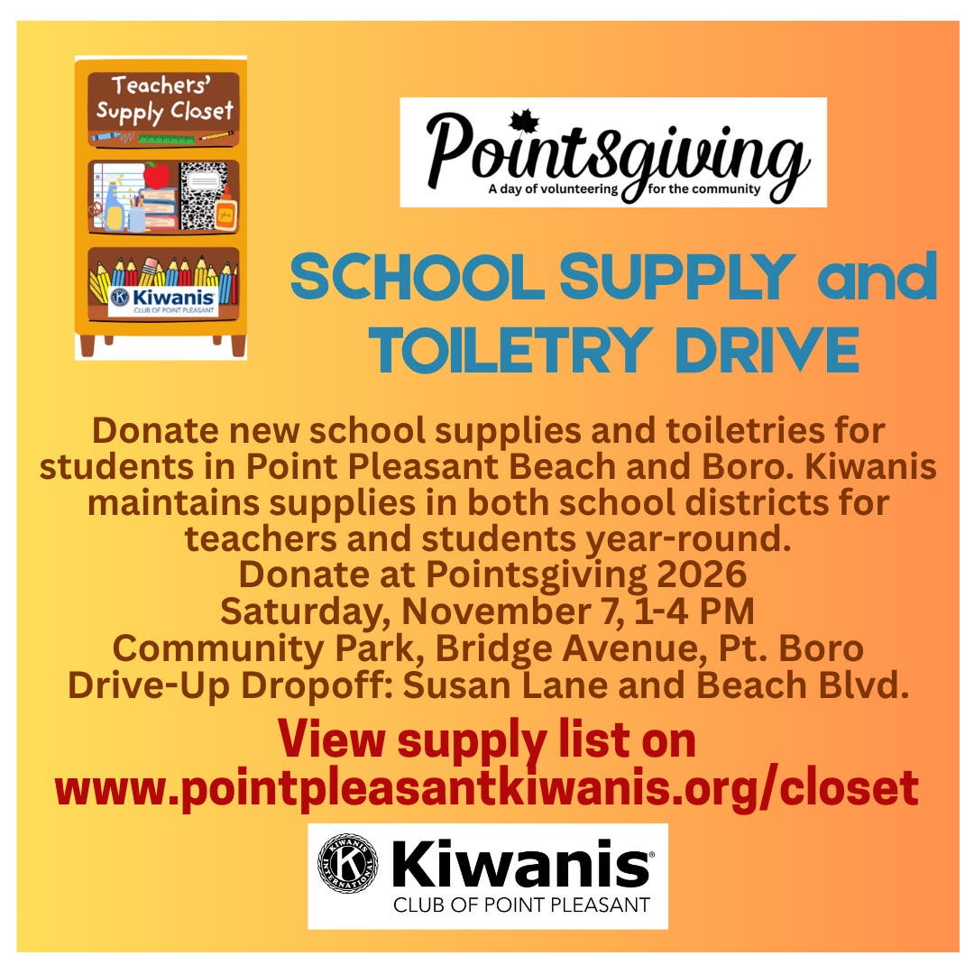 School Supply and Toiletry Drive