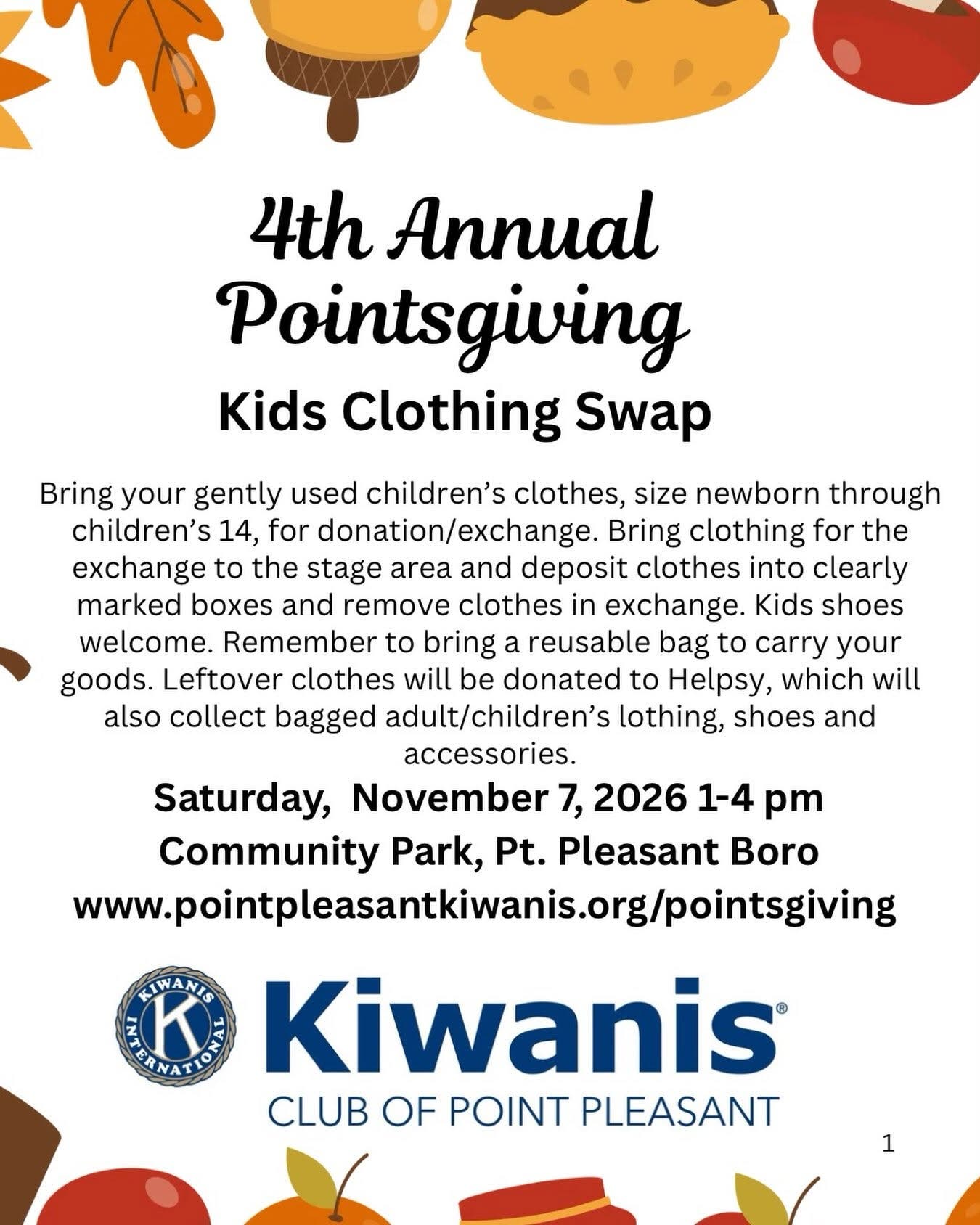 Free Kids Clothing Swap