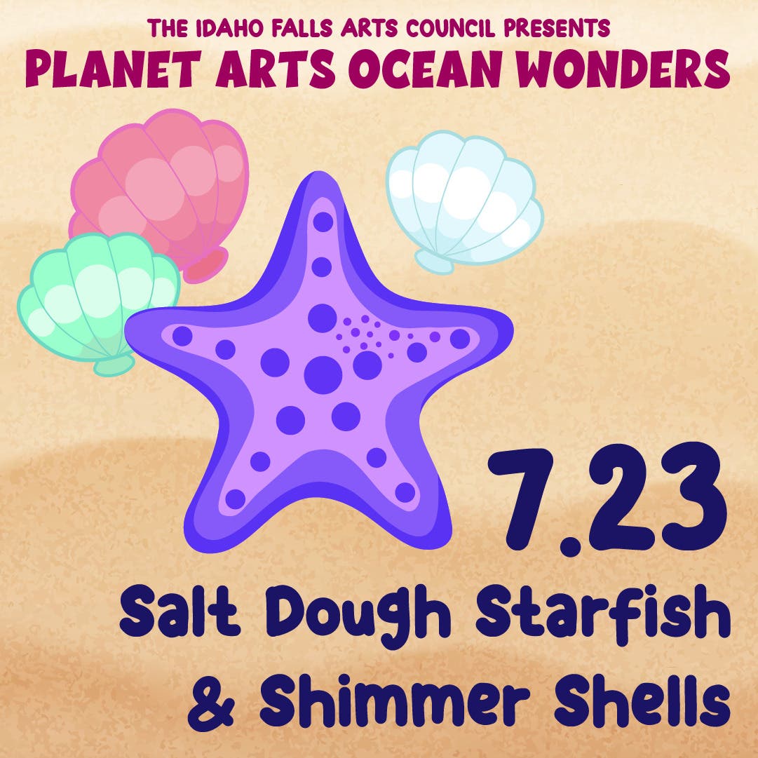 Planet Arts Ocean Wonders: Salt Dough Starfish and Shimmer Shells