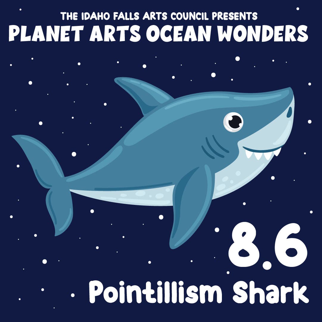 Planet Arts Ocean Wonders: Pointillism Sharks
