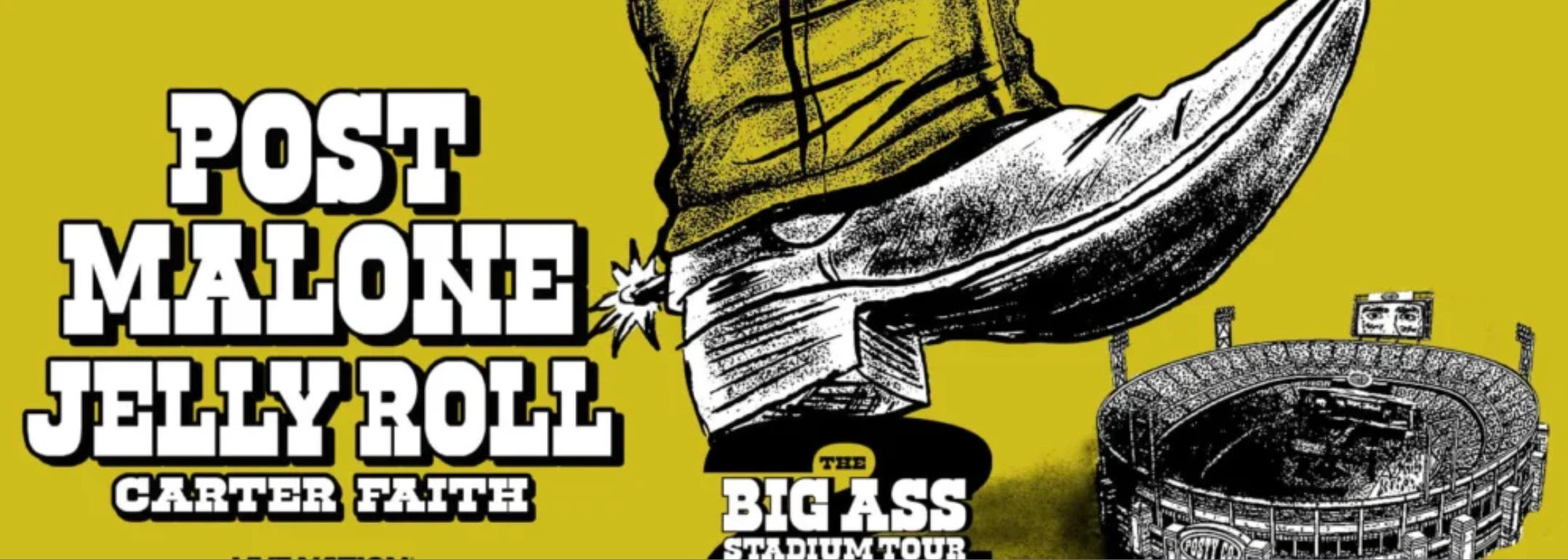Post Malone & Jelly Roll at Jack Trice Stadium