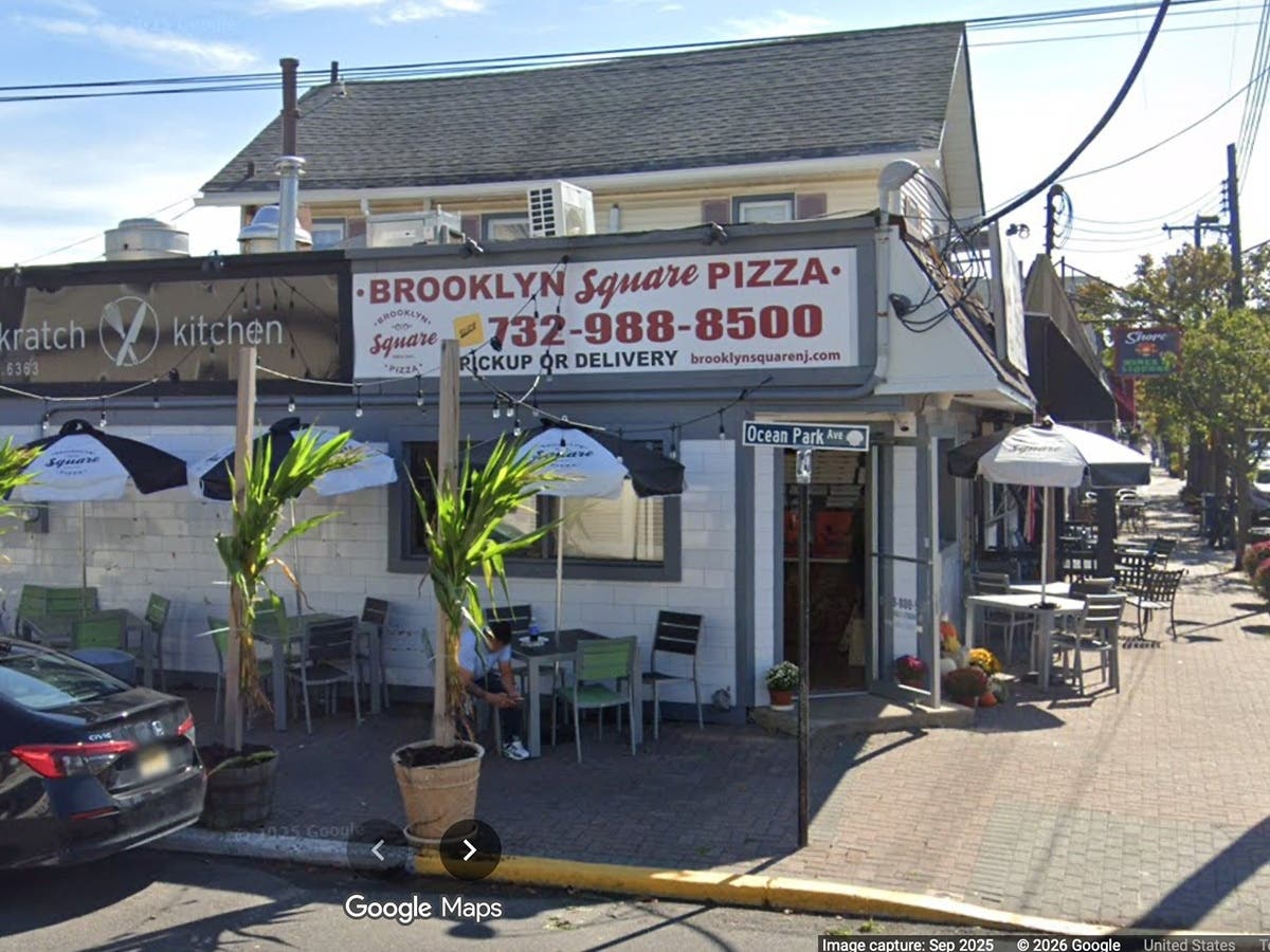 Brooklyn Square Pizza’s Bradley Beach location.
