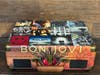 The custom Bon Jovi turntable from Stuck On Decoupage.